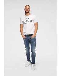 dunkelblaue Jeans von Replay