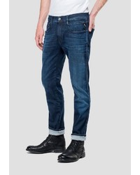 dunkelblaue Jeans von Replay