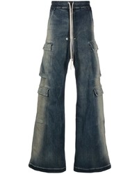 dunkelblaue Jeans von Rick Owens DRKSHDW