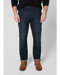 dunkelblaue Jeans von S.OLIVER RED LABEL