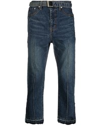 dunkelblaue Jeans von Sacai