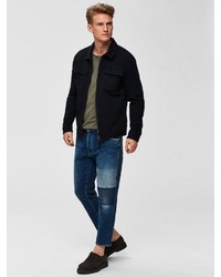 dunkelblaue Jeans von Selected Homme