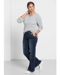 dunkelblaue Jeans von SHEEGO DENIM