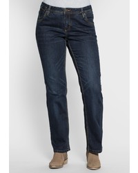 dunkelblaue Jeans von SHEEGO DENIM