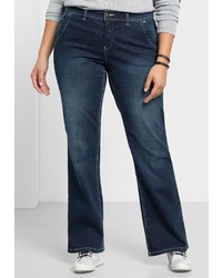 dunkelblaue Jeans von SHEEGO DENIM