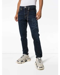 dunkelblaue Jeans von Mastermind Japan