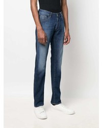 dunkelblaue Jeans von Moorer