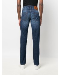 dunkelblaue Jeans von Moorer