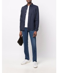 dunkelblaue Jeans von Z Zegna