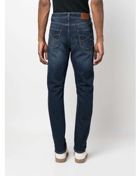 dunkelblaue Jeans von Brunello Cucinelli