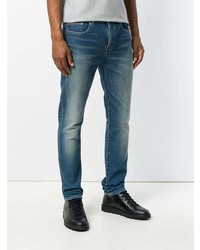 dunkelblaue Jeans von Saint Laurent