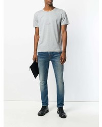 dunkelblaue Jeans von Saint Laurent