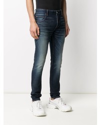 dunkelblaue Jeans von Balmain