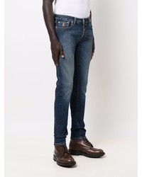 dunkelblaue Jeans von Moorer