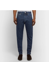 dunkelblaue Jeans von Brunello Cucinelli