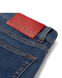 dunkelblaue Jeans von Alexander McQueen