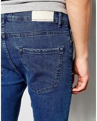 dunkelblaue Jeans von Pull&Bear