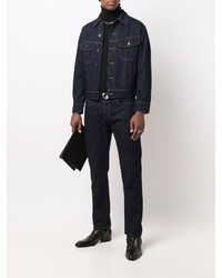 dunkelblaue Jeans von Saint Laurent