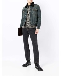 dunkelblaue Jeans von Saint Laurent