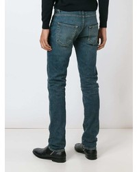 dunkelblaue Jeans von Saint Laurent