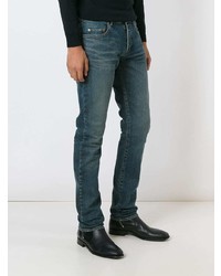 dunkelblaue Jeans von Saint Laurent