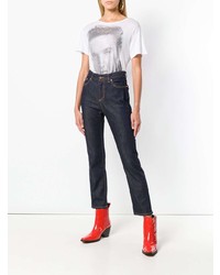 dunkelblaue Jeans von Fiorucci