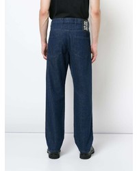 dunkelblaue Jeans von Raf Simons