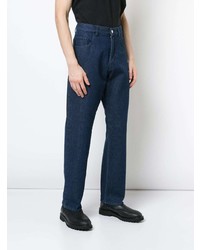 dunkelblaue Jeans von Raf Simons