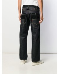 dunkelblaue Jeans von Junya Watanabe Man X Levi's