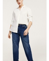 dunkelblaue Jeans von Violeta BY MANGO