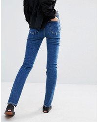 dunkelblaue Jeans von Weekday