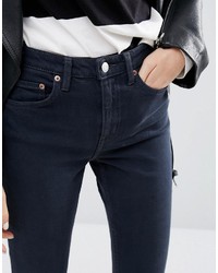 dunkelblaue Jeans von Weekday