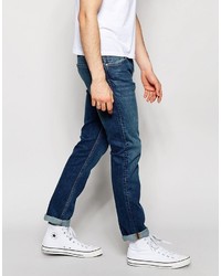 dunkelblaue Jeans von Weekday