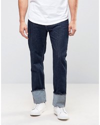 dunkelblaue Jeans von Weekday