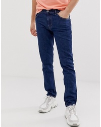 dunkelblaue Jeans von Weekday