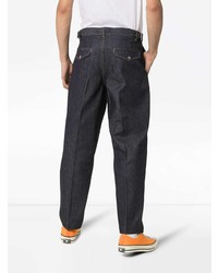 dunkelblaue Jeans von MAISON KITSUNÉ