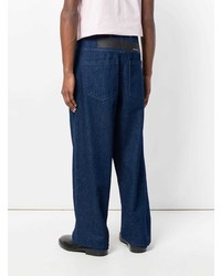 dunkelblaue Jeans von Raf Simons