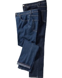 dunkelblaue Jeans von Zerberus