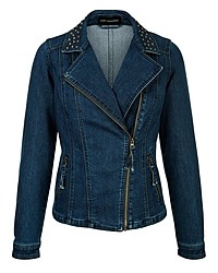 dunkelblaue Jeansjacke von AMY VERMONT