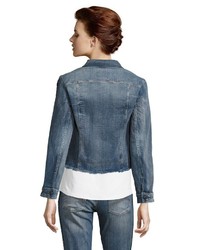 dunkelblaue Jeansjacke von Betty & Co