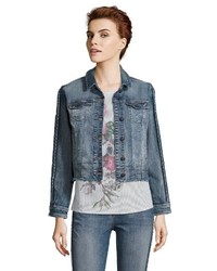 dunkelblaue Jeansjacke von Betty & Co