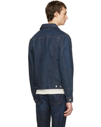 dunkelblaue Jeansjacke von Acne Studios