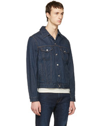 dunkelblaue Jeansjacke von Acne Studios