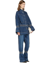 dunkelblaue Jeansjacke von Stella McCartney