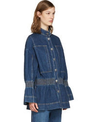 dunkelblaue Jeansjacke von Stella McCartney