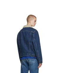 dunkelblaue Jeansjacke von Levis Vintage Clothing