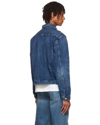 dunkelblaue Jeansjacke von Frame