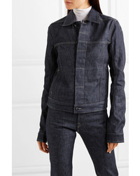 dunkelblaue Jeansjacke von Rick Owens