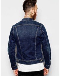 dunkelblaue Jeansjacke von Lee