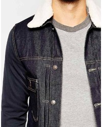 dunkelblaue Jeansjacke von Izzue